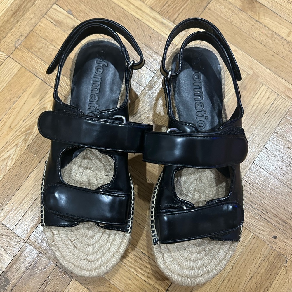 Reformation sandals size 6